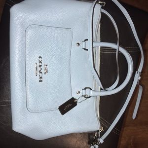 Medium Tiffany Blue Coach bag